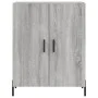 Aparador alto madera contrachapada gris sonoma 69,5x34x180 cm de vidaXL, Aparadores - Ref: Foro24-3199567, Precio: 152,01 €, ...