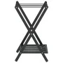 Soporte para maletas bambú negro 68x38x58 cm by vidaXL, Luggage racks and suitcase holders - Ref: Foro24-356366, Price: 37,85...