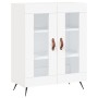 Aparador alto madera contrachapada blanco 69,5x34x180 cm de vidaXL, Aparadores - Ref: Foro24-3189285, Precio: 142,26 €, Descu...