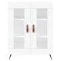 Hohes weißes Sperrholz-Sideboard 69,5 x 34 x 180 cm von vidaXL, Sideboards - Ref: Foro24-3189285, Preis: 134,75 €, Rabatt: %