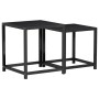 Coffee tables 2 units black MDF by vidaXL, Side tables - Ref: Foro24-331658, Price: 40,47 €, Discount: %