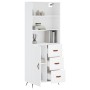 Tall white plywood sideboard 69.5x34x180 cm by vidaXL, Sideboards - Ref: Foro24-3189413, Price: 145,33 €, Discount: %