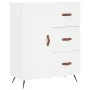 Hohes Sideboard Sperrholz weiß 69,5x34x180 cm von vidaXL, Sideboards - Ref: Foro24-3189413, Preis: 144,56 €, Rabatt: %