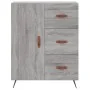 Aparador alto madera contrachapada gris sonoma 69,5x34x180 cm de vidaXL, Aparadores - Ref: Foro24-3189419, Precio: 144,05 €, ...