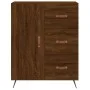 Tall oak brown plywood sideboard 69.5x34x180 cm by vidaXL, Sideboards - Ref: Foro24-3189420, Price: 148,65 €, Discount: %