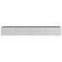 Blumenbeet aus silber verzinktem Stahl, 320 x 40 x 45 cm von vidaXL, Töpfe und Pflanzgefäße - Ref: Foro24-316893, Preis: 65,9...