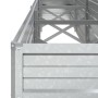 Silver galvanized steel flower bed 320x40x45 cm by vidaXL, Pots and planters - Ref: Foro24-316893, Price: 65,91 €, Discount: %