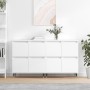 Sideboards 2 Stück weißes Sperrholz von vidaXL, Sideboards - Ref: Foro24-3190165, Preis: 134,60 €, Rabatt: %