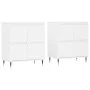 Sideboards 2 Stück weißes Sperrholz von vidaXL, Sideboards - Ref: Foro24-3190165, Preis: 132,93 €, Rabatt: %