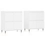 Sideboards 2 Stück weißes Sperrholz von vidaXL, Sideboards - Ref: Foro24-3190165, Preis: 134,60 €, Rabatt: %