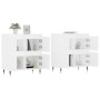 Sideboards 2 Stück weißes Sperrholz von vidaXL, Sideboards - Ref: Foro24-3190165, Preis: 134,60 €, Rabatt: %
