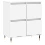 Sideboards 2 Stück weißes Sperrholz von vidaXL, Sideboards - Ref: Foro24-3190165, Preis: 134,60 €, Rabatt: %
