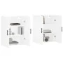 Wall cabinets 2 units white 69.5x34x90 cm by vidaXL, Sideboards - Ref: Foro24-3195643, Price: 140,01 €, Discount: %