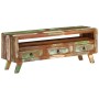 Mueble de TV madera maciza reciclada multicolor 110x30x40 cm de vidaXL, Muebles TV - Ref: Foro24-337063, Precio: 116,23 €, De...