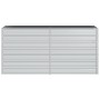 Arriate de acero galvanizado plateado 160x40x77 cm de vidaXL, Maceteros y jardineras - Ref: Foro24-316894, Precio: 53,32 €, D...
