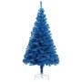 Artificial Christmas tree with blue PVC support 210 cm by vidaXL, Christmas trees - Ref: Foro24-321005, Price: 53,81 €, Disco...