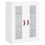 Aparador alto madera contrachapada blanco 69,5x34x180 cm de vidaXL, Aparadores - Ref: Foro24-3198185, Precio: 153,08 €, Descu...