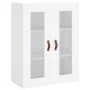 Aparador alto madera contrachapada blanco 69,5x34x180 cm de vidaXL, Aparadores - Ref: Foro24-3198185, Precio: 151,64 €, Descu...
