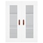 Aparador alto madera contrachapada blanco 69,5x34x180 cm de vidaXL, Aparadores - Ref: Foro24-3198185, Precio: 153,08 €, Descu...