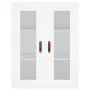 Aparador alto madera contrachapada blanco 69,5x34x180 cm de vidaXL, Aparadores - Ref: Foro24-3198185, Precio: 151,64 €, Descu...