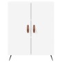 Hohes weißes Sperrholz-Sideboard 69,5 x 34 x 180 cm von vidaXL, Sideboards - Ref: Foro24-3198185, Preis: 153,51 €, Rabatt: %