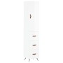 High glossy white plywood sideboard 34.5x34x180 cm by vidaXL, Sideboards - Ref: Foro24-3198827, Price: 117,90 €, Discount: %