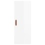 High glossy white plywood sideboard 34.5x34x180 cm by vidaXL, Sideboards - Ref: Foro24-3198827, Price: 117,90 €, Discount: %