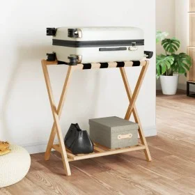 Bamboo suitcase support 68x38x58 cm by vidaXL, Luggage racks and suitcase holders - Ref: Foro24-356365, Price: 31,42 €, Disco...