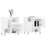 2 Stück Sperrholz Sideboards weiß von vidaXL, Sideboards - Ref: Foro24-3190117, Preis: 115,62 €, Rabatt: %