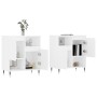 2 Stück Sperrholz Sideboards weiß von vidaXL, Sideboards - Ref: Foro24-3190117, Preis: 116,68 €, Rabatt: %