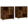 2-teilige Sideboards geräuchertes Eichensperrholz von vidaXL, Sideboards - Ref: Foro24-3190122, Preis: 123,35 €, Rabatt: %