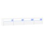 Mueble de TV con luces LED blanco 240x35x40 cm de vidaXL, Muebles TV - Ref: Foro24-3152762, Precio: 195,63 €, Descuento: %
