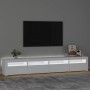 TV-Möbel mit weißen LED-Leuchten 240x35x40 cm von vidaXL, TV-Möbel - Ref: Foro24-3152762, Preis: 189,00 €, Rabatt: %