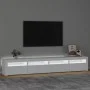 TV stand with white LED lights 240x35x40 cm by vidaXL, TV Furniture - Ref: Foro24-3152762, Price: 196,33 €, Discount: %