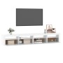 TV-Möbel mit weißen LED-Leuchten 240x35x40 cm von vidaXL, TV-Möbel - Ref: Foro24-3152762, Preis: 189,00 €, Rabatt: %