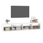 TV stand with white LED lights 240x35x40 cm by vidaXL, TV Furniture - Ref: Foro24-3152762, Price: 196,33 €, Discount: %