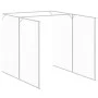 Caseta de perros con corral acero galvanizado 165x455x181 cm de vidaXL, Casetas para perros - Ref: Foro24-3189099, Precio: 50...