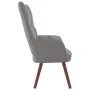 Light Gray Velvet Relaxation Armchair by vidaXL, Armchairs - Ref: Foro24-328051, Price: 112,86 €, Discount: %