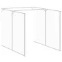 Caseta perros con corral acero galvanizado gris 165x1271x181 cm de vidaXL, Casetas para perros - Ref: Foro24-3189103, Precio:...