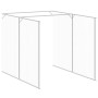 Hundehütte mit Corral grau verzinktem Stahl 165x1271x181 cm von vidaXL, Hundehütten - Ref: Foro24-3189103, Preis: 933,88 €, R...