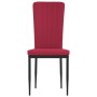 Esszimmerstühle 2 Einheiten aus rotem Samt von vidaXL, Essstühle - Ref: Foro24-326098, Preis: 102,23 €, Rabatt: %
