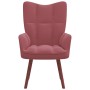Relaxsessel aus rosa Samt von vidaXL, Sessel - Ref: Foro24-328055, Preis: 124,71 €, Rabatt: %