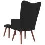 Entspannungssessel mit schwarzem Samthocker von vidaXL, Sessel - Ref: Foro24-328068, Preis: 120,13 €, Rabatt: %