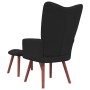 Relaxation armchair with black velvet stool by vidaXL, Armchairs - Ref: Foro24-328068, Price: 119,31 €, Discount: %