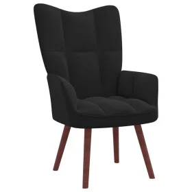 Relaxsessel aus schwarzem Samt von vidaXL, Sessel - Ref: Foro24-328057, Preis: 112,01 €, Rabatt: %