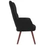 Relaxsessel aus schwarzem Samt von vidaXL, Sessel - Ref: Foro24-328057, Preis: 111,78 €, Rabatt: %