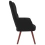 Sillón de relax de terciopelo negro de vidaXL, Sillones - Ref: Foro24-328057, Precio: 113,98 €, Descuento: %