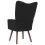 Relaxsessel aus schwarzem Samt von vidaXL, Sessel - Ref: Foro24-328057, Preis: 111,78 €, Rabatt: %
