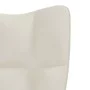Cream white velvet recliner by vidaXL, Armchairs - Ref: Foro24-328060, Price: 128,36 €, Discount: %
