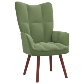 Hellgrüner Relaxsessel aus Samt von vidaXL, Sessel - Ref: Foro24-328054, Preis: 153,02 €, Rabatt: %